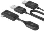 MINIX Transmitator si Receptor HDMI Wireless Minix C1, Full HD 1080P, USB-C, pana la 50m, negru (REC-HDMI-C1-MNX)