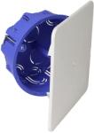 SOLERA Doza derivatie Solera 5514GW, gips carton, capac rotund cu cleme, incastrata, 10 intrari Ø25, Ø100x46, set 4 bucati (JB-R/10/25-5514GW-SLR)