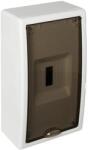 Solera Tablou electric Solera Arelos 8209PF, 4 module, aparent, IP40, 165x300x95 mm, plastic, usa fumurie, cutie alba (DM-SM/4U/1R-ARLS/8209PF-SLR)