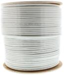 Well Cablu coaxial RG6, 75R, fire otel cuprat, ecranat cu folie Al+Al&Mg 48X0.12, Rola 305m, Well (RG6-CCS/AL-305-WL)