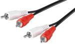 Goobay Cablu audio 2 RCA tata - 2 RCA tata 5m, Goobay (CABLE-452/5-GBAY)
