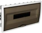 Solera Tablou electric Solera Arelos 8685PF, 18 module, incastrat, IP40, 247x409x94 mm, plastic, usa fumurie, rama alba (DM-FM/18U/1R-ARLS/8685PF-SLR)