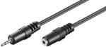 Goobay Cablu prelungitor audio 2.5mm stereo tata - 2.5mm stereo mama 2.0m (CABLE-2.5MM/2.5MMF-2.0)