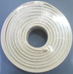 Well Cablu coaxial RG6, 75R, fire otel cuprat, ecranat cu folie AL+Al&Mg 48X0.12, rola 100m, Well (RG6-CCS/AL-100-WL)
