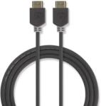 Nedis Cablu HDMI de mare viteza cu Ethernet, 4K60Hz, 15m, antracit, Nedis (CVBW34000AT150)