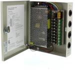 Well Sursa in comutatie AC-DC cu cutie 120W 12V 10A 9 canale WELL (PSUP-SO/B-12V120W9CH-WL)