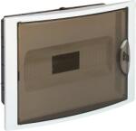 Solera Tablou electric Solera Arelos 5012PF, 14 module, incastrat, IP40, 249x362x102 mm, plastic, usa fumurie, rama alba (DM-FM/14U/1R-ARLS/5012PF-SLR)