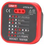 UNI-T Tester priza EU, UT07A UNI-T (SOCKTEST-UT07A-UNIT)
