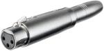 Goobay Adaptor XLR mama > 6, 35 mono mama (ADAPT-XLRF-6.35F)