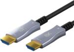 Goobay Cablu HDMI 2.1 cu fibra optica AOC HDMI tata - HDMI tata aurit, 8K60Hz, 50m, Goobay (CABLE-HDMI/HDMI/AOC-50-GBAY)