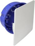 SOLERA Doza derivatie Solera 5516GW, gips carton, capac patrat cu cleme, incastrata, 14 intrari Ø25, 4 intrari Ø32, Ø150x46, set 4 bucati (JB-R/18/32-5516GW-SLR)