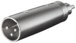 Goobay Adaptor XLR tata 3-pin -> RCA tata, Goobay (XLR-3MRCAM-GBAY)