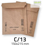  Légpárnás boríték (100% papír alapú) C/13 barna - 150x215 mm