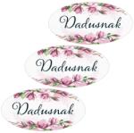  Nyomtatott dekorkarton - Dadusnak ovál tábla 3db - kosarbolt