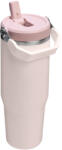 STANLEY Sticla Termos cu pai pliabil "The IceFlow" Stanley, 0.89l, Rose Quartz ST10-12043-070