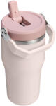 STANLEY Sticla Termos cu pai pliabil "The IceFlow" Stanley, 0.6l, Rose Quartz ST10-12044-044