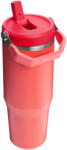 STANLEY Sticla Termos cu pai pliabil "The IceFlow" Stanley, 0.89l, Hot Coral ST10-12043-076