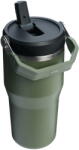 STANLEY Sticla Termos cu pai pliabil "The IceFlow" Stanley, 0.6l, Dried Pine ST10-12044-051