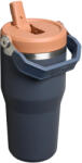 STANLEY Sticla Termos cu pai pliabil "The IceFlow" Stanley, 0.6l, Twilight ST10-12044-047