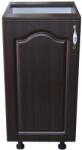 Spectral Mobila Corp inferior cu 1 usa stanga Zebra, Wenge/ MDF Wenge Mustata, fara blat, 40 x 82 x 50 cm
