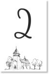 Personal Număr de masă - Sketch Selectați cantitatea: 1 buc - 10 buc