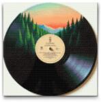  Gyémántszemes kirakó - Hanglemez 1 Méret: 50x50cm, Keretezés: Műanyagtáblával, Gyémántok: Kerek