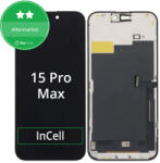 Apple Ecran In-Cell HD+ pentru iPhone 15 Pro Max, Sticlă tactilă cu ramă
