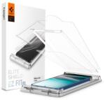 Spigen Samsung Galaxy S25 Plus (SM-S936) eliteshield ez fit hd védő üveg (flexibilis, ultravékony + segédkeret) átlátszó (AFL09087)