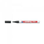 edding Lakkmarker 1-2mm, kerek 751 fekete (7580097001) (7580097001)