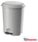 Szemetes kuka pedálos műanyag 12 literes törtfehér UP126B (62197)