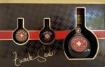 Zwack Unicum szilva ízesítésű keserűlikőr 0, 7l 34, 5% + 0, 04l Unicum + 0, 04l Barista, díszdoboz