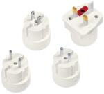 LogiLink Travel adapter, 4pcs Set, 2A/250V (PA0186) - pcland
