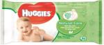 Huggies Natural Care With Aloe Vera Nedves törlőkendő gyerekeknek 56 db (5029053550152)