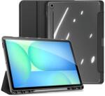 Dux Ducis Samsung Tab S10 Fe Plus Wifi Dux Ducis Toby Tok Álló, Bőr Hatású Aktív Flip, Ceruza Tartó, Fekete