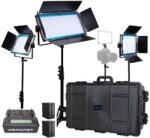 Dracast Kit Iluminare Dracast (2x DRX500BN + 1x DRX1000BN + 1x DRX240B) X Series Bi-Color cu Valiza Rigida