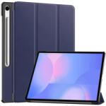 Gigapack Samsung Tab S10 Fe Plus Wifi Gigapack Tok Álló, Bőr Hatású Aktív Flip, Ceruza Tartó, Sötétkék