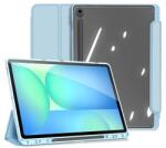 Dux Ducis Samsung Tab S10 Fe Plus Wifi Dux Ducis Toby Tok Álló, Bőr Hatású Aktív Flip, Ceruza Tartó, Világoskék