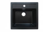 Elleci HANA gránit mosogató, matt fekete (HANA)