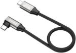 SmallRig USB-C Data Cable (Straight to Angled, 35cm / 13.8in) (40Gbps + 240W + 8K) 5075 (5075)