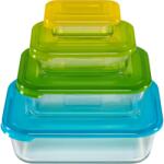 Joseph Joseph 81060 Nest Üveg ételtároló készlet (4 db / csomag) (81060) (81060)