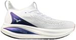 Mizuno Neo Vista 2 White/White/Iris Bloom UK 8, 5 Férfi futócipő UK 8, 5 Férfi futócipő