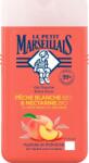 Le Petit Marseillais Krémes tusfürdő Fehér barack és Nektarin 250 ml (518354) (518354)