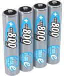 ANSMANN Mikroceruza akku AAA NiMH, 1, 2V 800 mAh, 4 db, Ansmann maxE HR3, HR03, UO100557, DC2400, DC2400B4N, LR03 (5035042) (5035042)