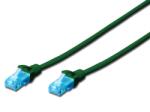 ASSMANN Patchkabel RJ45 U/UTP Cat5e 5.00m grün Hebelschutz Polybeutel (DK-1512-050/G) (DK-1512-050/G)