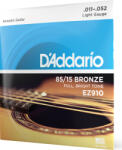  Daddario EZ910 85/15 Bronze Acoustic Guitar Strings Light 11-52
