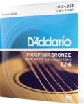  Daddario EJ16 Phosphor Bronze Acoustic Guitar Strings Light 12-53
