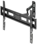 Manhattan TV állvány - Fali, dönthető, forgatható, TV állvány Fekete (max. VESA: 600x400)(37"-70"-ig) 35 kg (462426) - ipkameradiszkont