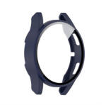 Samsung Galaxy Watch 4 / 5 / 6 / FE (40 mm), Műanyag védőkeret, kijelzővédő üveggel, közepesen ütésálló, szíj nélkül, sötétkék