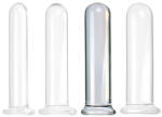 ClearlyHorny Rookier Glass Plug L - prémium üveg anális izgató