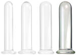ClearlyHorny Rookier XL - prémium üveg anál dugó 12 x 3.5 cm